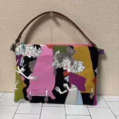 バンドメイド　ペタンコポーチ アレキサンダーヘンリー
