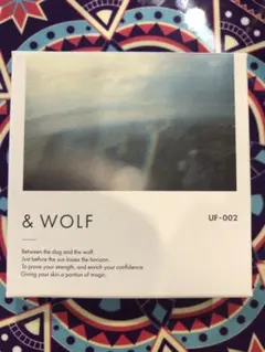 Nオーガニック&wolf UVセラムリキッドファンデーション　UF-002