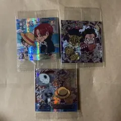 ワンピースウエハース　シークレット3点セット