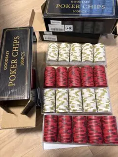 GOODEASY セラミック ポーカーチップ 400枚セット