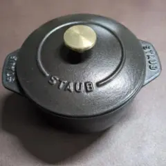 【de GOHAN】STAUB ストウブ 12センチ1合炊き ブラックのサムネイル