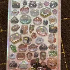 ボンボンドロップシール　お寿司　和柄　食べ物　日本食　新作　シール帳