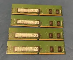 SK Hynix DDR4 2400MHz メモリー 32GB(8GBx4) sk hynix DDR4-2400MHz 32GB (8GB×4枚) - メルカリ