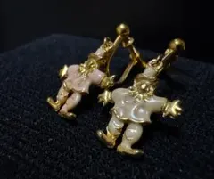 み*こ様 整理番号1　生前整理 遺品整理 ヴィンテージ風 ピエロイヤリング