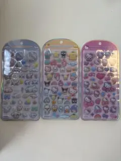 コットンパフィシール　シナモン　キティ　サンリオ