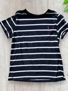 RALPHLAUREN　ボーダー　Tシャツ　ポニーの刺繍　レディースS