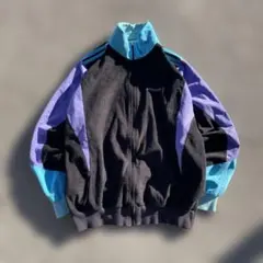 adidas 90s トラックジャケット 古着 ジャージ ベロア パイル