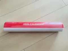 2026年壁掛けカレンダー 赤のサムネイル