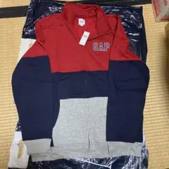 新品タグ付き　ギャップジップアップトレーナー　L