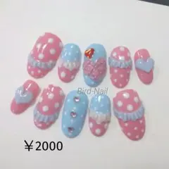 ①パルパルーザ★ミニーちゃん★ドットネイル