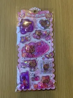 サンリオ　キラキラウォーターシール　ハローキティ日焼け