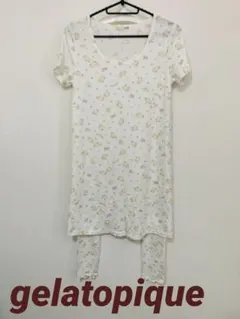 【未使用】ジェラピケ　gelato pique 羊と月 星のルームウェア