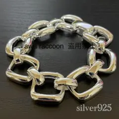 ブレスレット　ヘビーアンカー　シルバー925刻印　メキシカン　ヴィンテージ