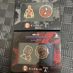 スパイダーマン ノー・ウェイ・ホーム D賞 ピンズセット
