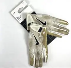 【新品】　アメフト NIKE SUPERBAD 6.0 グローブ WHITE M NIKE Superbad 6.0 Football Gloves Large Mens White Blue Pittsburgh