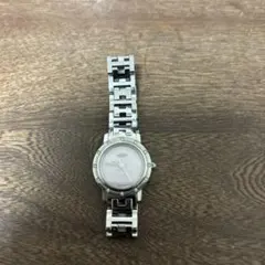 エルメス　ナクレ　クリッパー　ダイヤピンクシェル時計のサムネイル