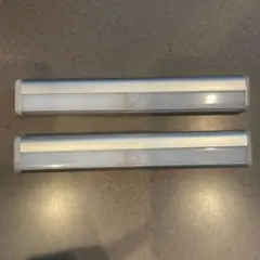 センラーライト　昼白色　2個セット　電池式