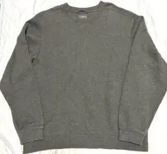 L.L.Bean クルーネック トレーナー　ダークグレー　XXL Vガゼット