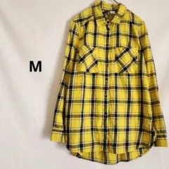 H&M チェック柄 長袖シャツ US8 レディース シャツ M