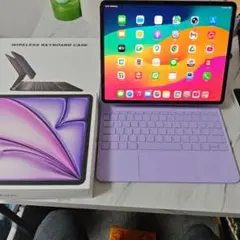 k*7様 iPad Air 13インチ(M2) 256GB キーボード　アップル