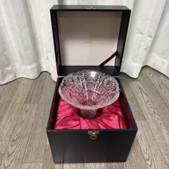 【美品】BOSPORUS CRYSTAL 花瓶 クリスタルガラス花瓶 専用箱付き