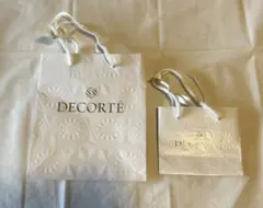 デコルテ ショッパー 2枚セット 紙袋 DECORTÉ