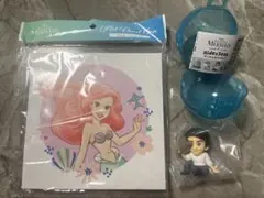 【セリア】リトルマーメイド　アートパネル15cm アリエル➕エリックガチャ