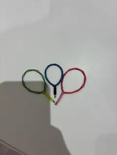 ラケット型 キーホルダー 3個セット