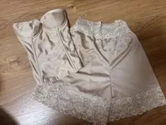 結婚式　ドレス　インナー　AIMER ガードル　ベージュ