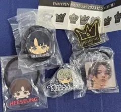 ヒスン　ガチャガチャ　一番くじ ENHYPEN museumピンバッジ