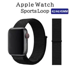 Apple Watch バンド ＃1 ブラック 42/44/45