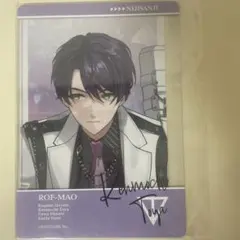剣持刀也 Kアリーナコラボ ポストカード付カードケース にじさんじ ろふまお