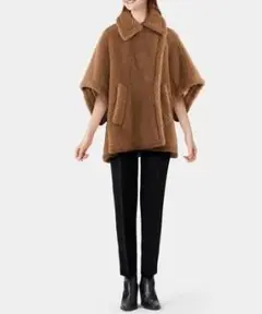 2025FW 新品 Max Mara☆TEBE テディベア ケープ Max Mara MAX MARA マックスマーラ ケープ TEBE TEBE1 テベ
