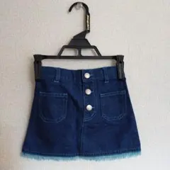 ミニー刺繍デニムスカート　mickey for Kids