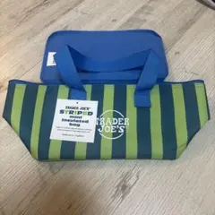 Treader Joes トレジョ　エコバッグ　ミニ　ストライプのサムネイル