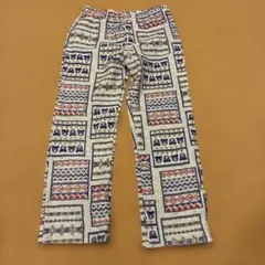 DOUBLE.B パターン柄 ロングパンツ 110cm