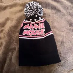 ミニー　キッズ　ニット帽　53〜５５センチ