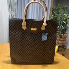 新品　ELFIN ブラウン レザー　トートバック