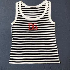 00s dolce&gabbana dirty tank top white - メルカリ