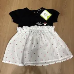 ミニーマウス　ワンピース90