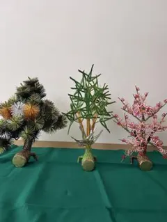 結納飾り 松竹梅3点セット 水引細工 高さ約55cm 専用箱付き - メルカリ