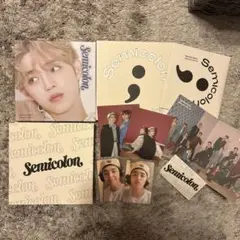 seventeen エスクプス　セミコロン　semicolon トレカ　アルバム
