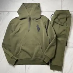 POLO RALPH LAUREN ビッグポニー フーディー セットアップ M