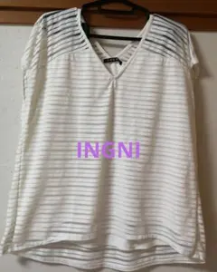 INGNI　ホワイト　カットソー　Ｍ
