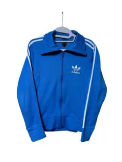 adidas 青 トラックジャケット　ブルー Lサイズ 2000s