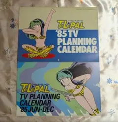 '85 うる星やつら 高橋留美子　超レア品　カレンダー　おまけ完備 85 うる星やつら 高橋留美子 超レア品 カレンダー おまけ完備