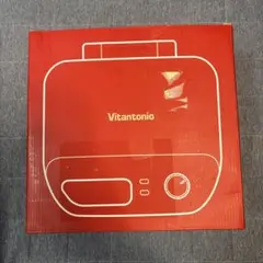 Vitantonio ワッフルホットサンドメーカー 本体 レッドのサムネイル