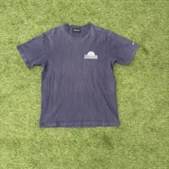 00s エディーバウアー　tシャツ ナス紺　短丈　y2k c-boy フェードのサムネイル