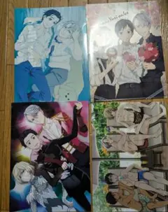 ユーリ!!! on ICE クリアファイル 4枚セット