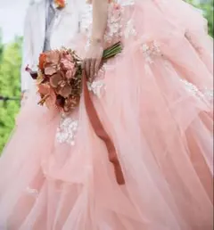 ウェディングブーケとブートニアセット